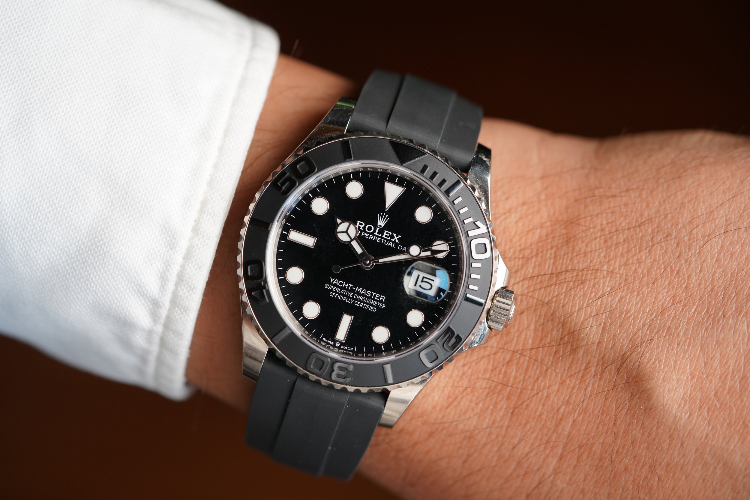 Rolex Yacht-Master ref. 226659 Unpolished Box & Papers — Wind Vintage